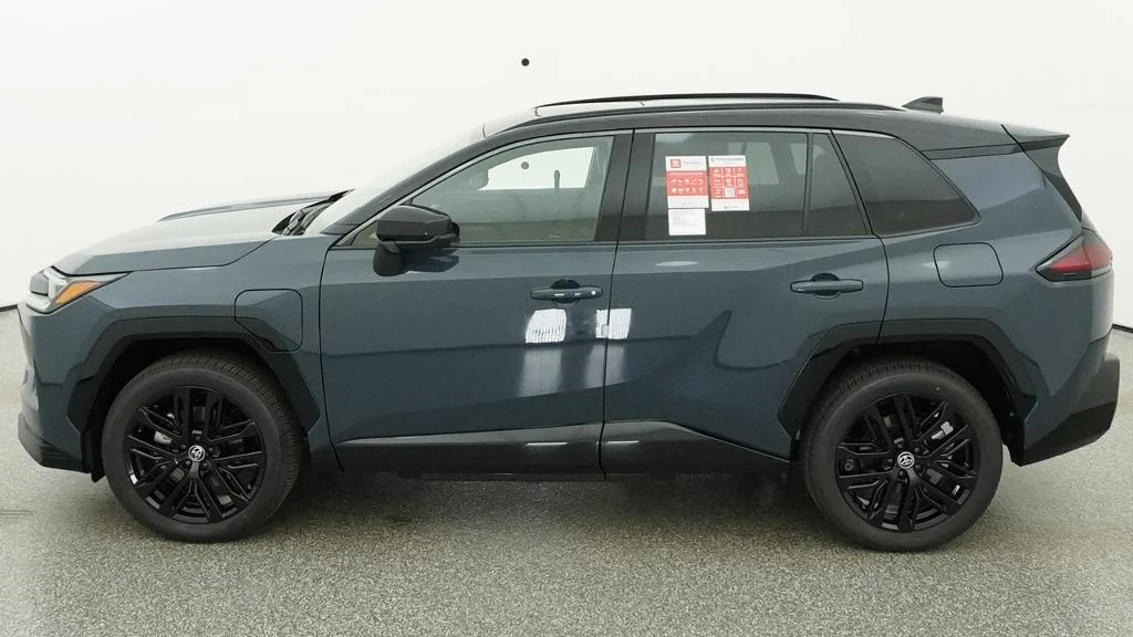 New 2026 Storm Cloud with Midnight Black Metallic roof Toyota XSE image 3