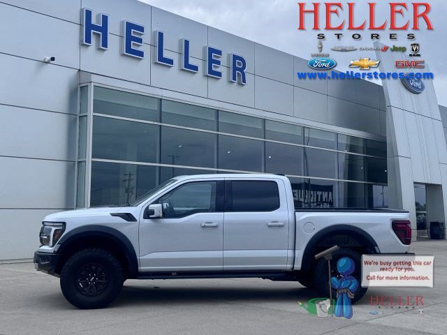 Used 2025 Space White Metallic Ford Raptor image 1