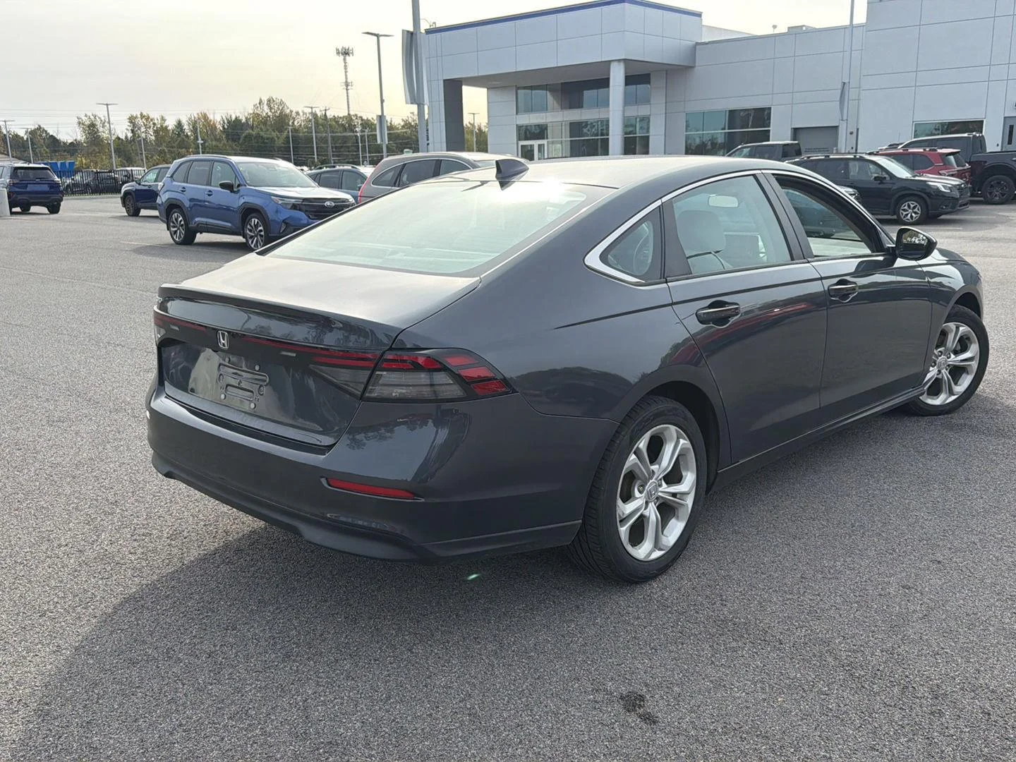 Used 2024 Meteorite Gray Metallic Honda LX image 3
