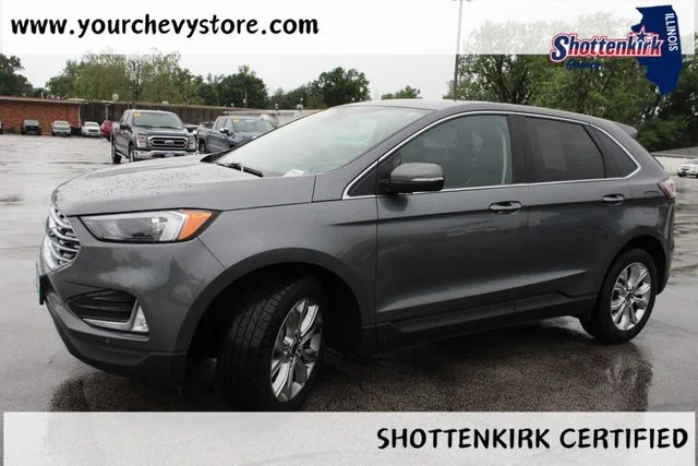 Used 2024 Gray Ford Titanium image 2