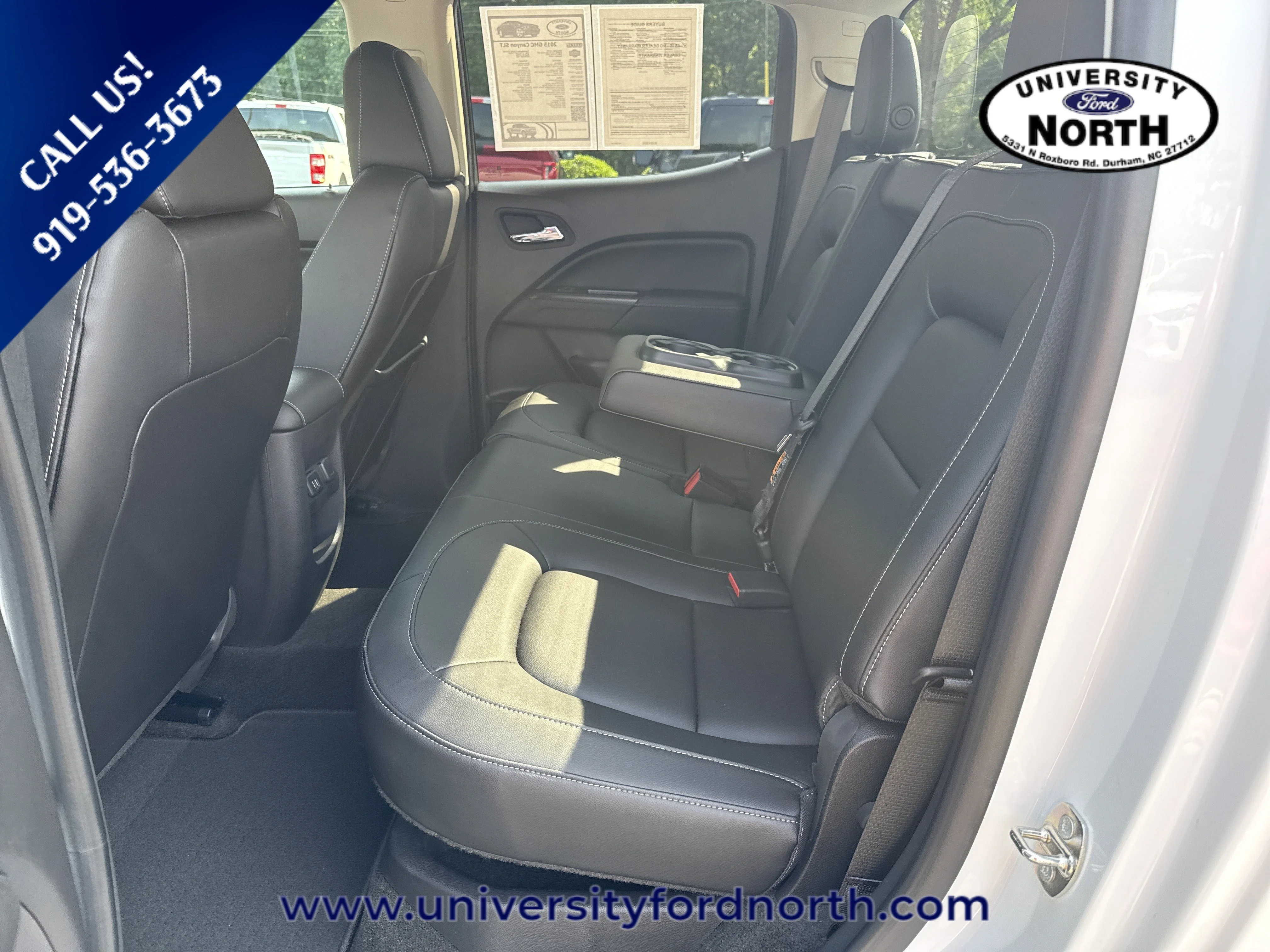 Used 2015 Summit White GMC 4WD SLT image 40