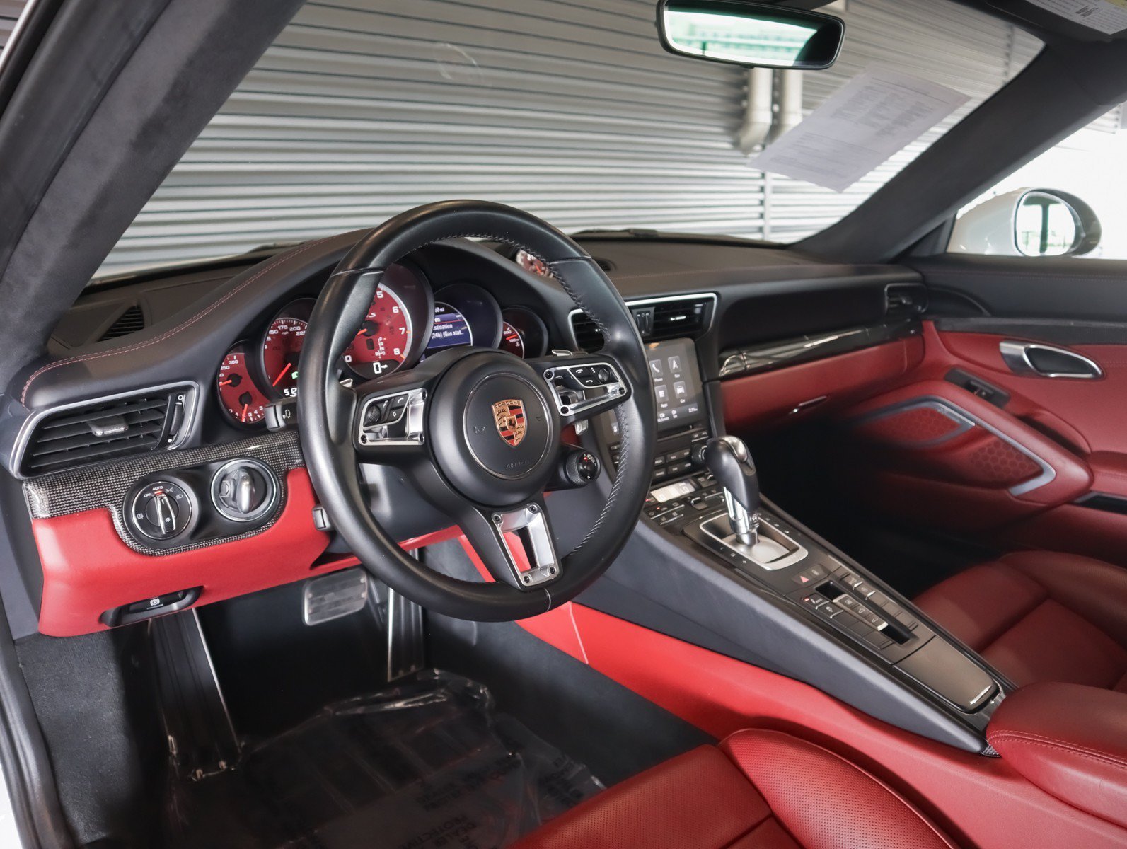 Certified Used 2019 Carrara White Metallic Porsche Turbo S image 4