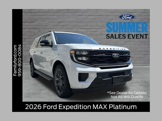 New 2026 Space Silver Metallic Ford MAX Platinum® image 1
