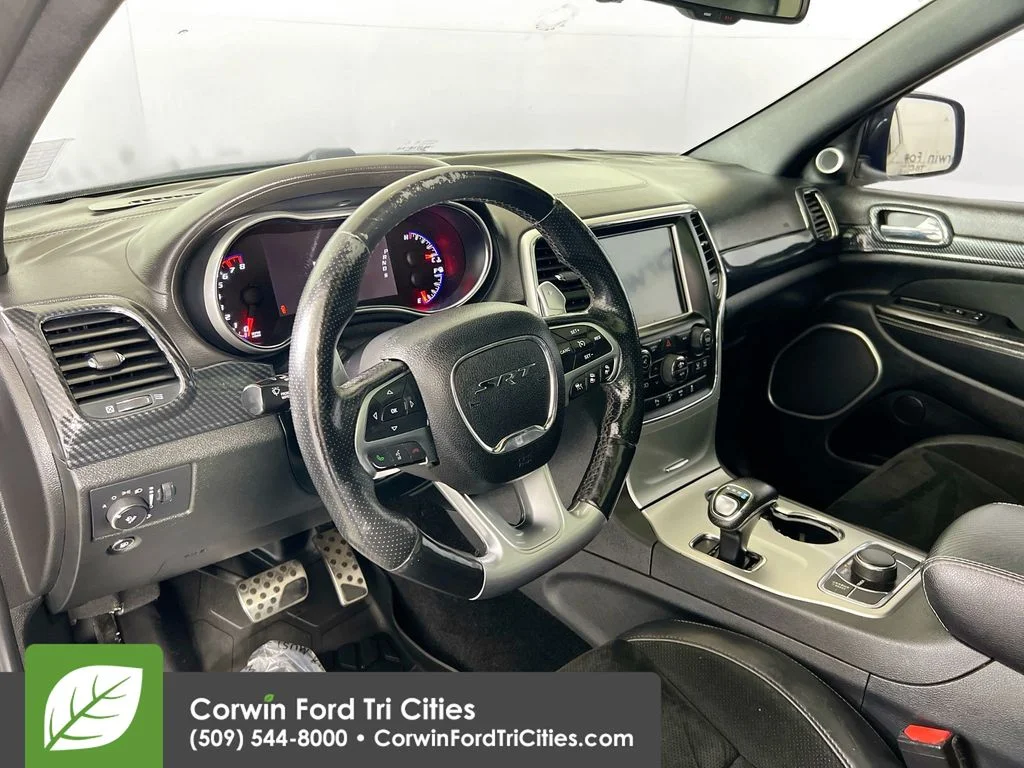 Used 2014 Brilliant Black Crystal Pearlcoat Jeep SRT image 3