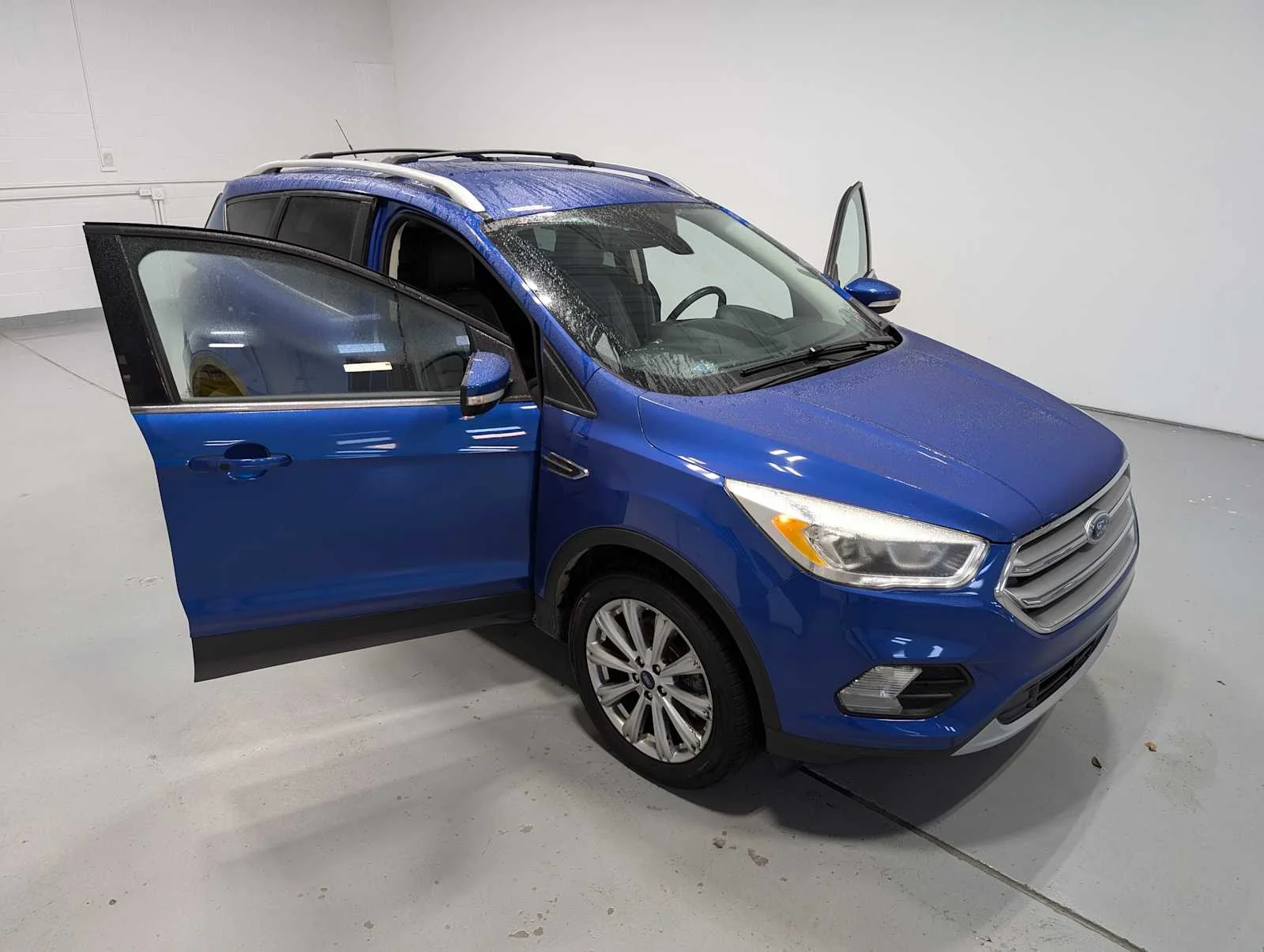 Used 2017 Lightning Blue Ford Titanium image 16