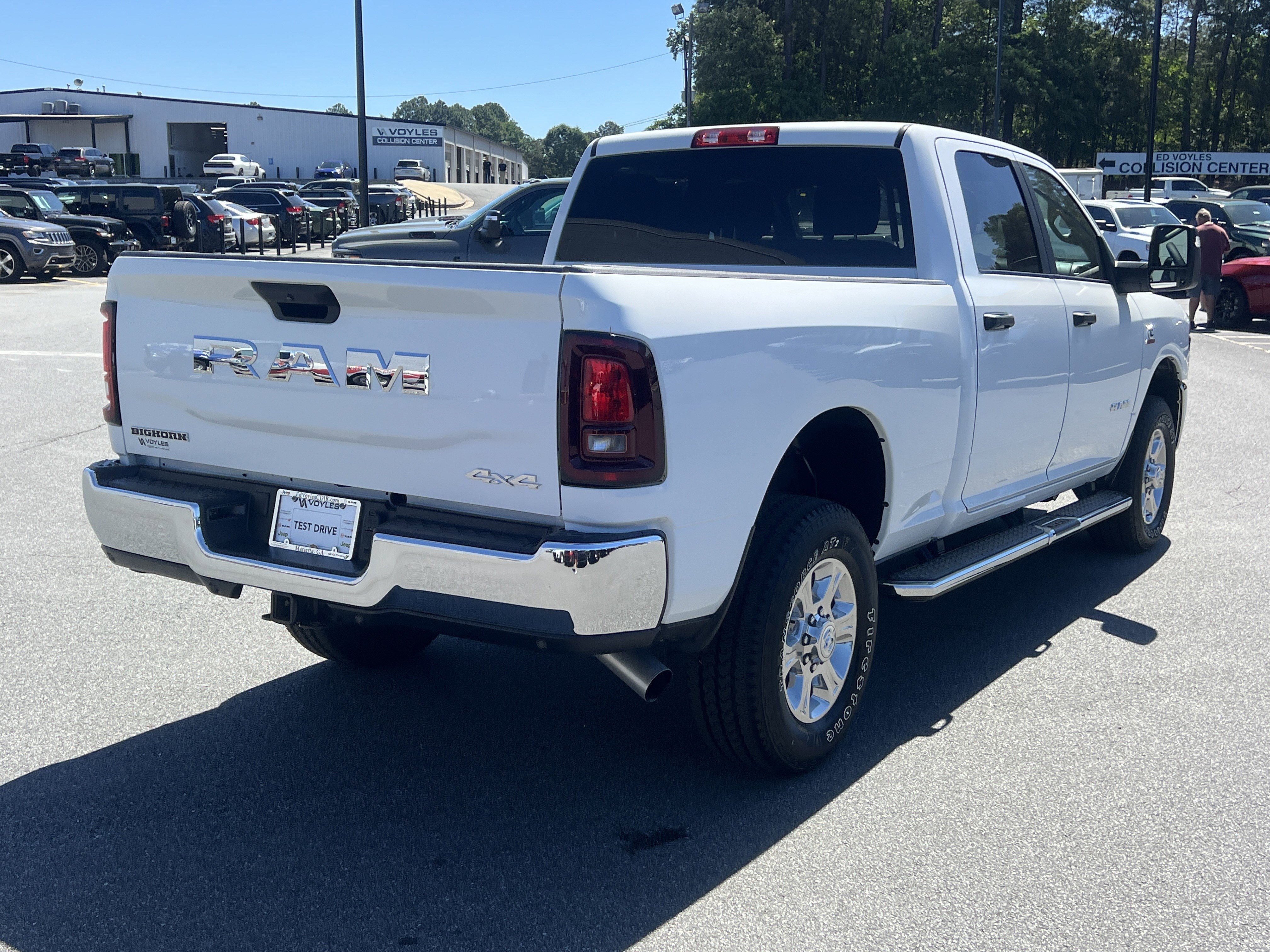 Used 2025 Bright White Clearcoat Ram Big Horn image 8
