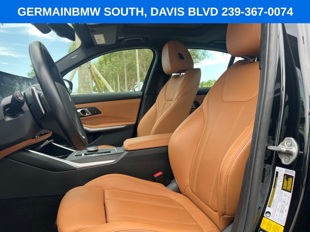 Used 2024 Black Sapphire Metallic BMW 330i xDrive image 11