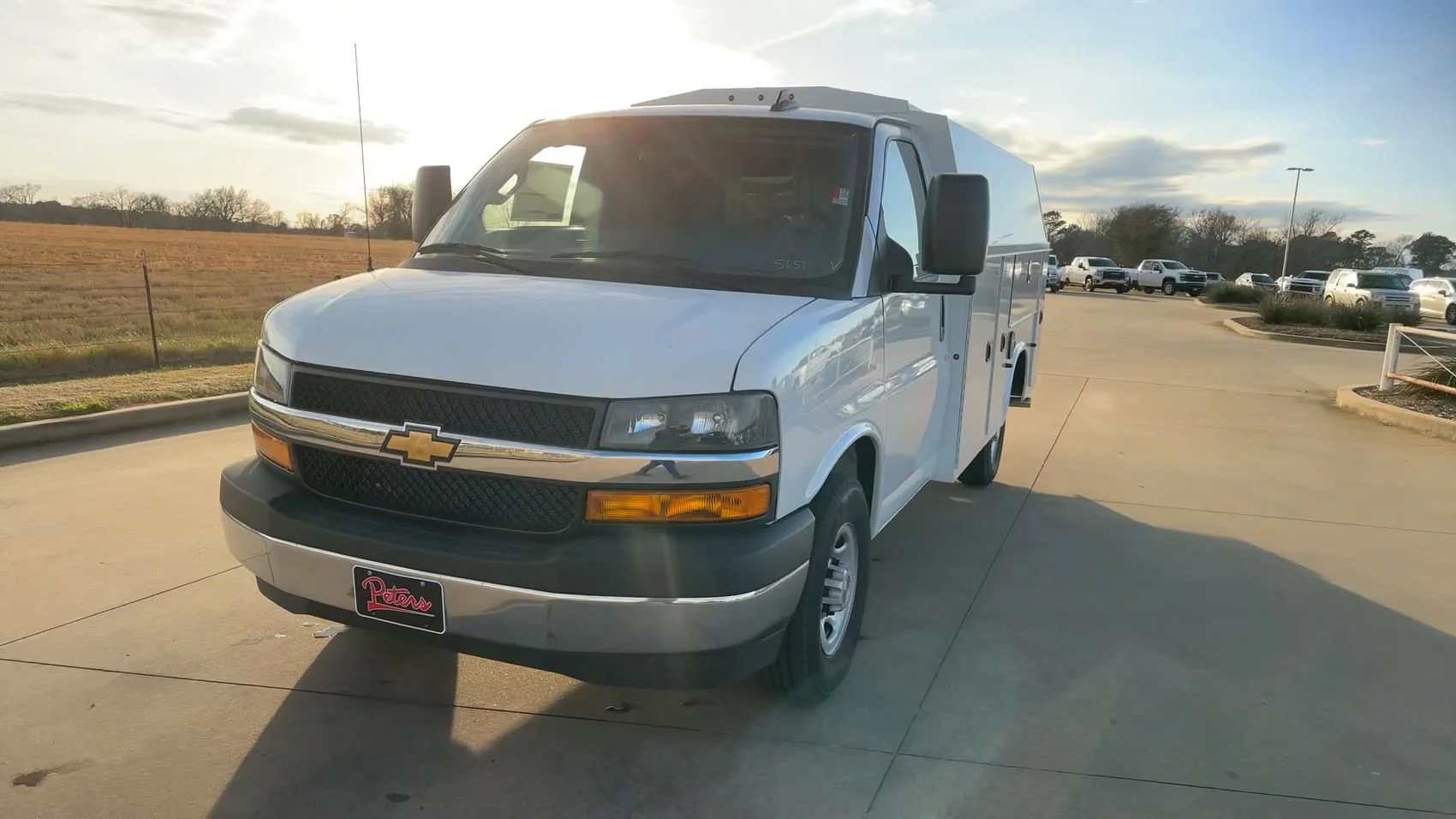 New 2025 Summit White Chevrolet Work Van image 4