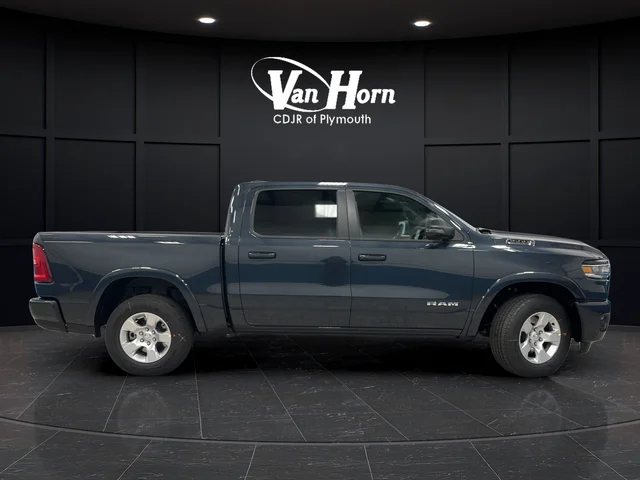 New 2026 Forged Blue Metallic Exterior Paint RAM Big Horn/Lone Star image 8