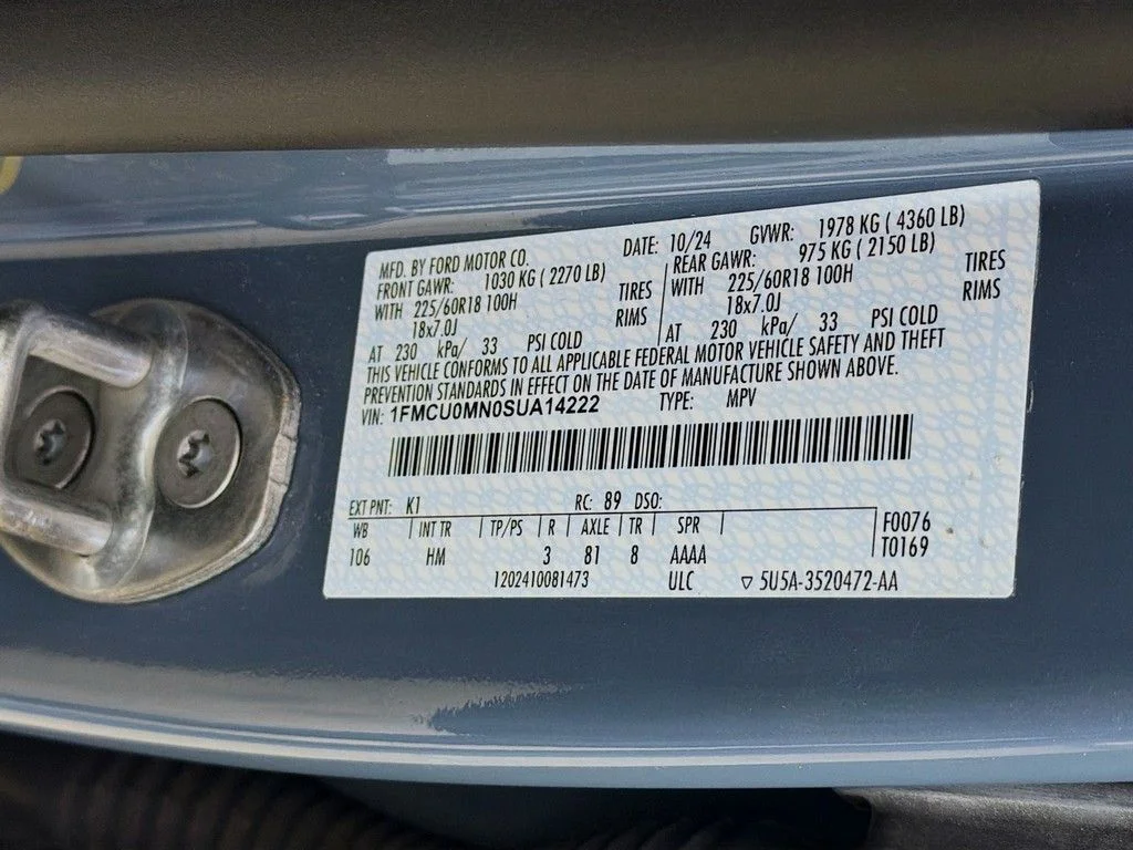 Used 2025 Vapor Blue Metallic Ford ST-Line image 37