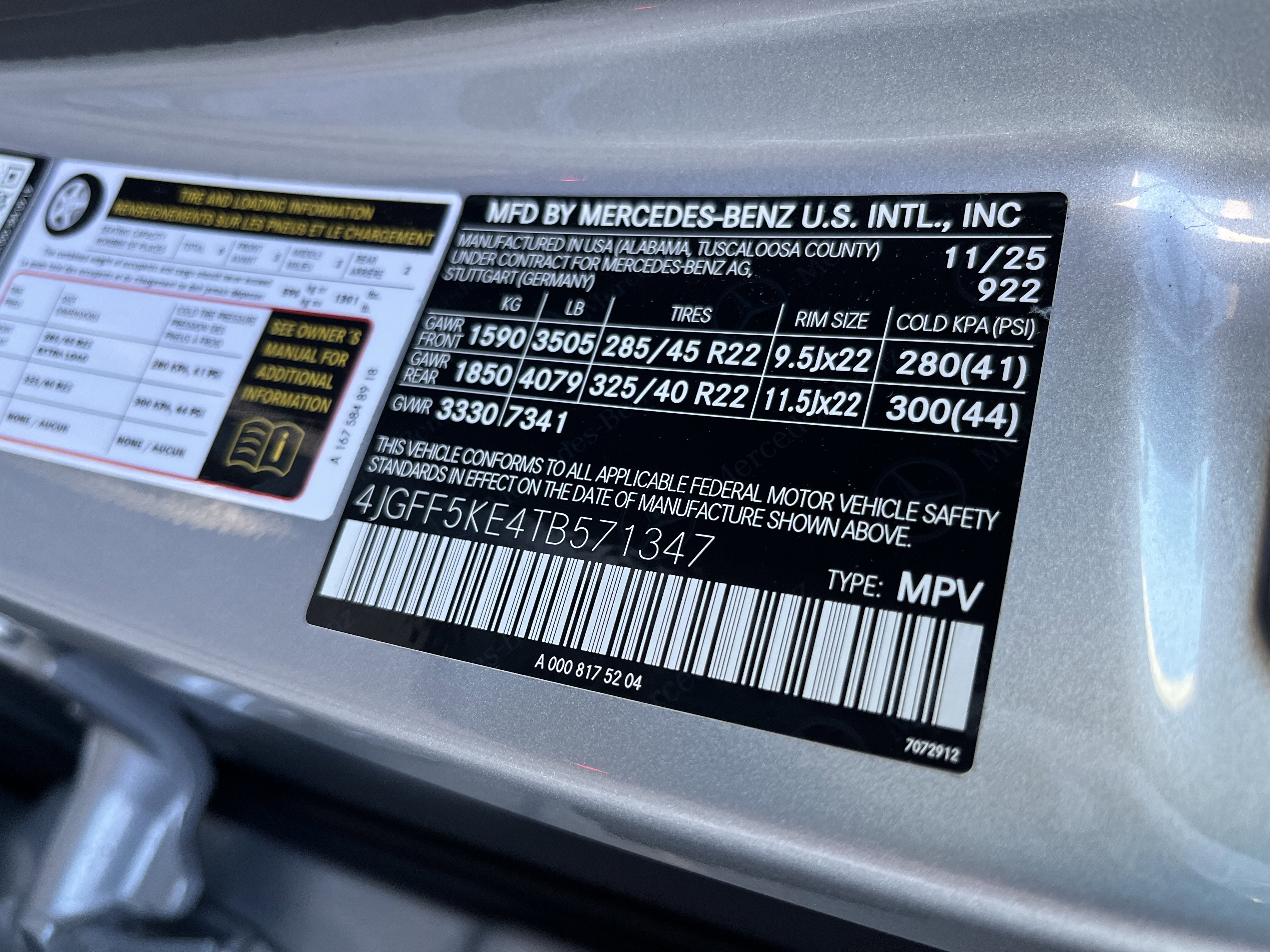 New 2026 CIRRUS SILVER Mercedes-Benz GLS 450 image 31