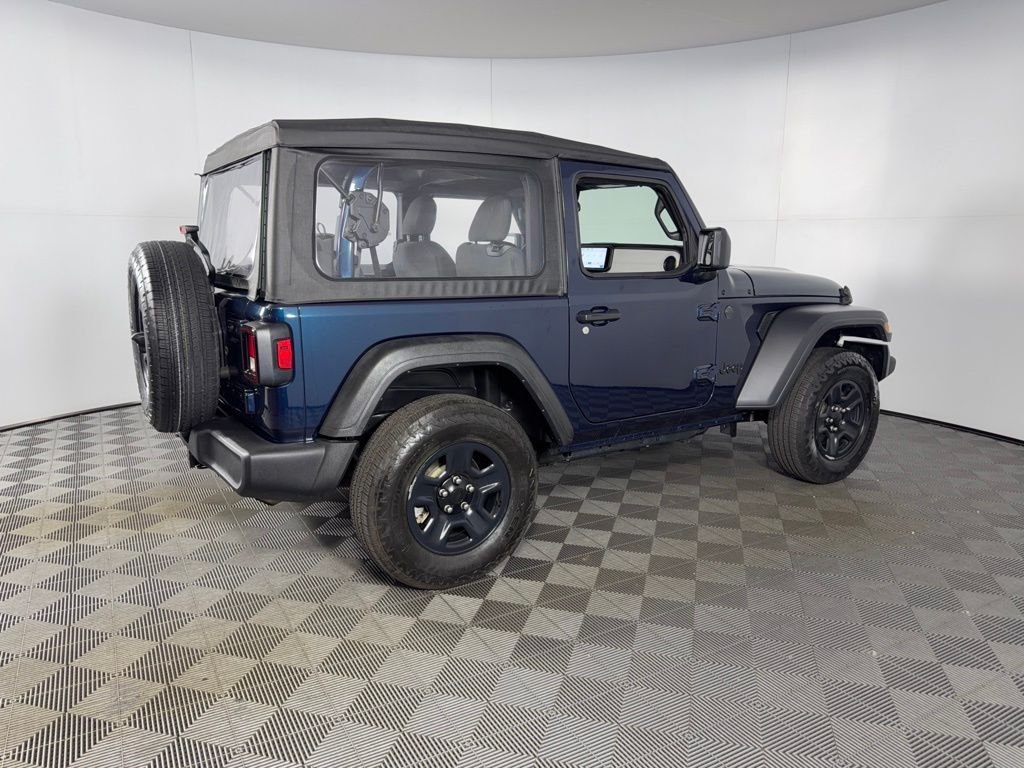 Certified Used 2025 Blue Jeep Sport image 6