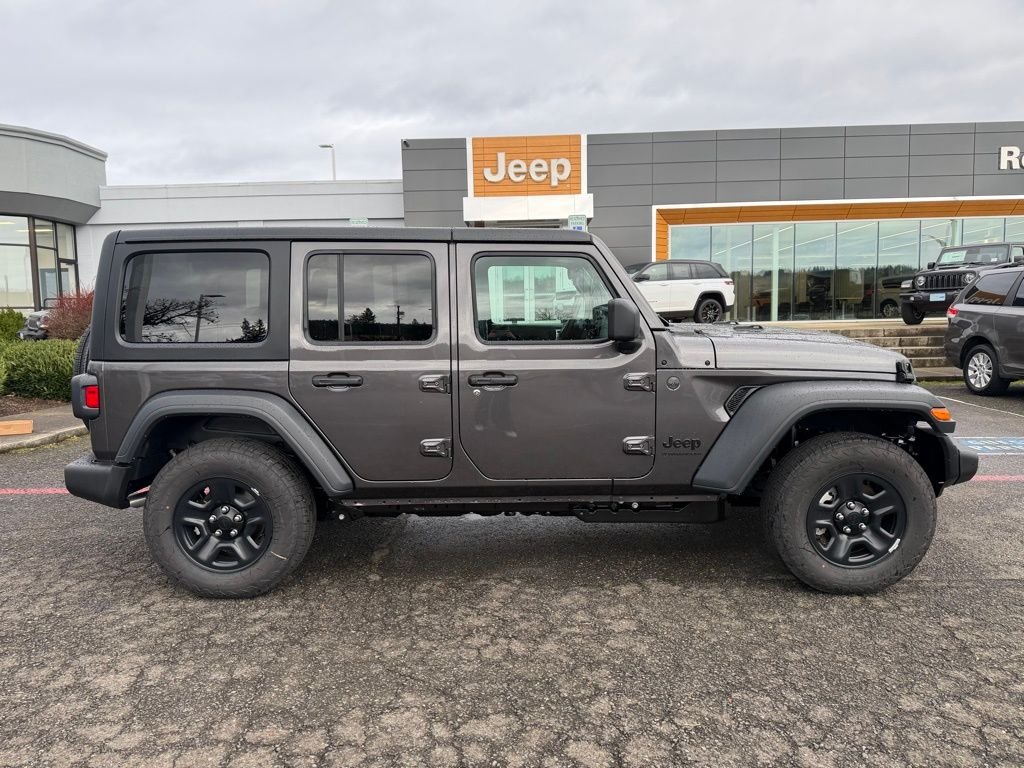 New 2026 Granite Crystal Metallic Clearcoat Jeep Sport image 9