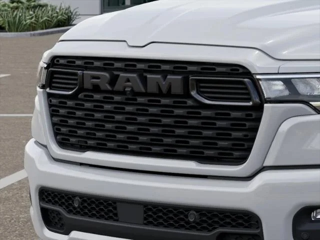 New 2025 Bright White Clear-Coat Exterior Paint RAM BIG HORN image 38