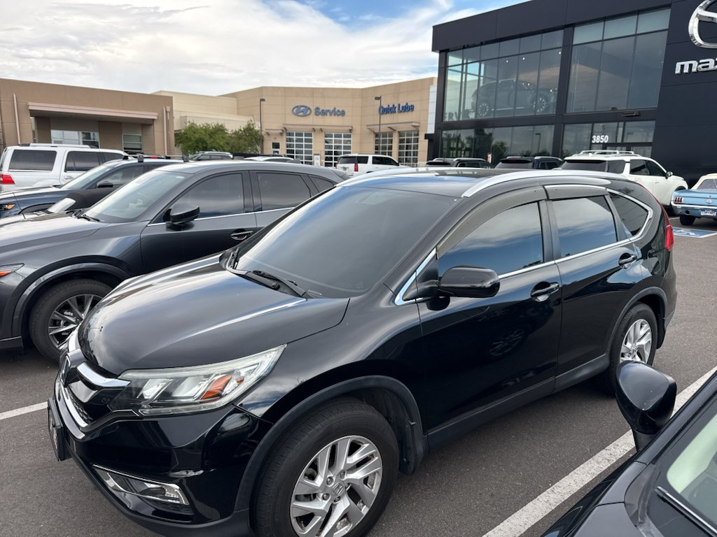 Used 2015 Crystal Black Pearl Honda EX-L image 3