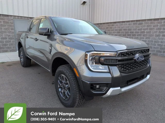 New 2026 Gray Metallic Ford XLT image 1
