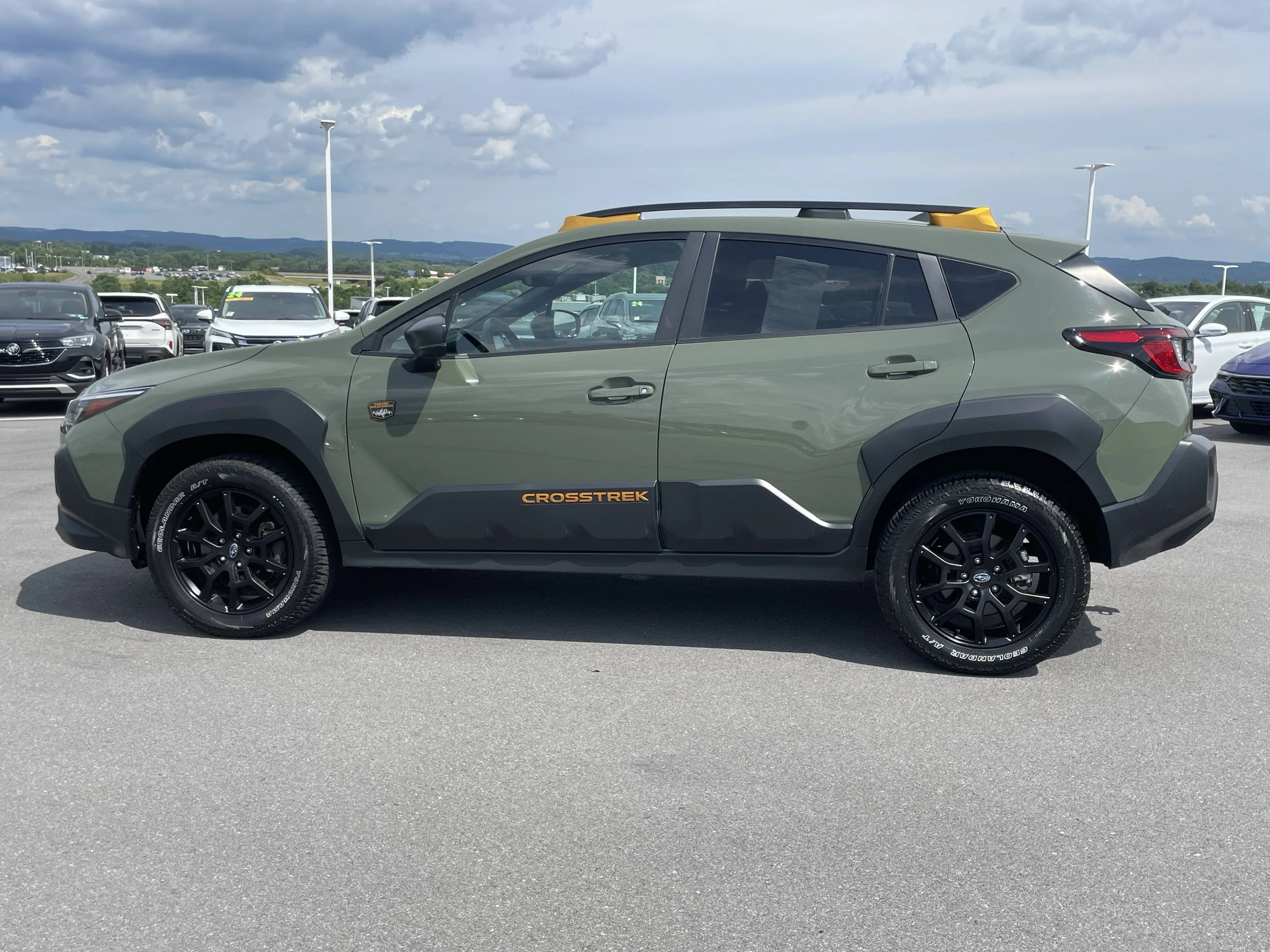 Used 2024 Alpine Green Subaru Wilderness image 7