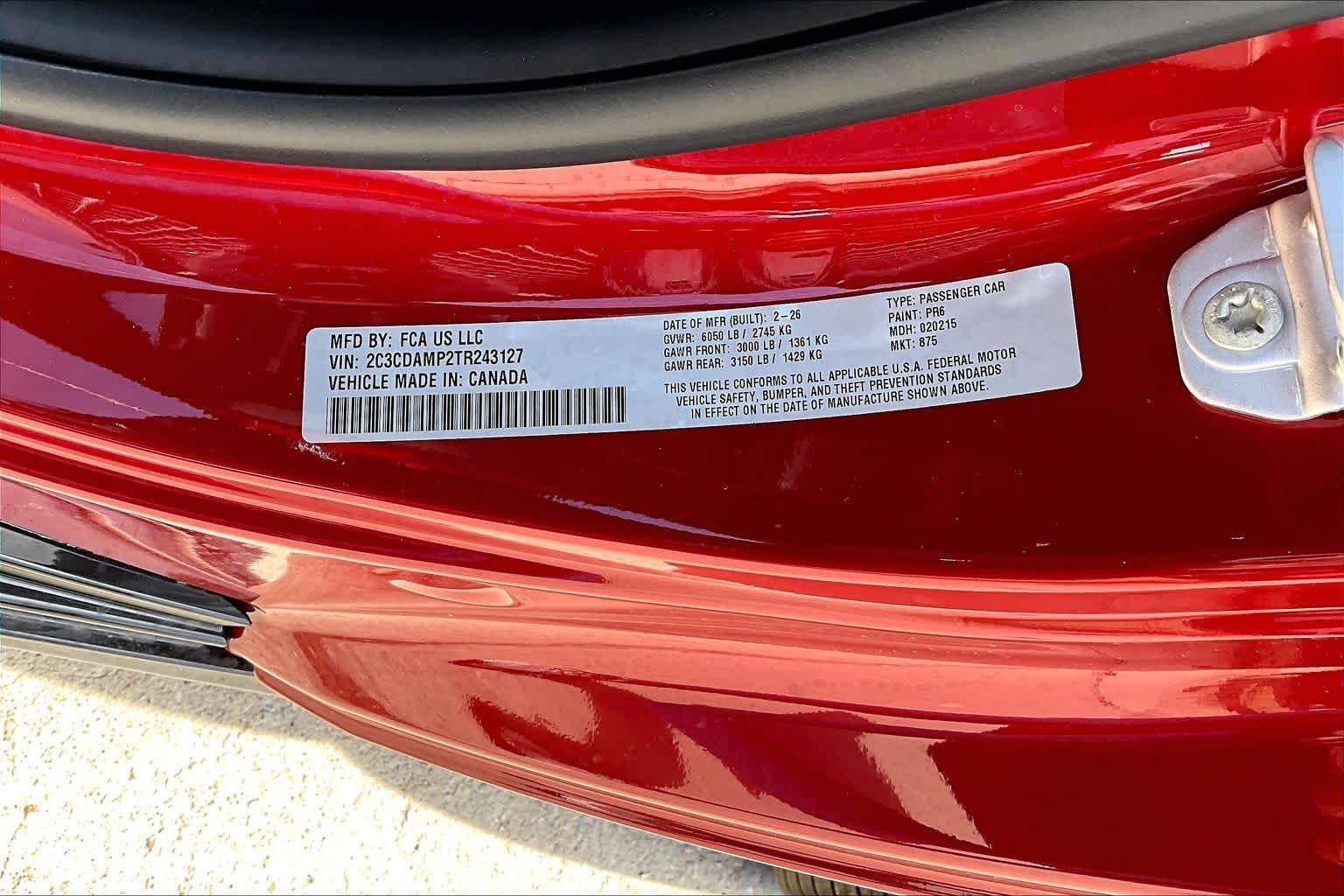 New 2026 Redeye Exterior Paint Dodge Scat Pack image 21