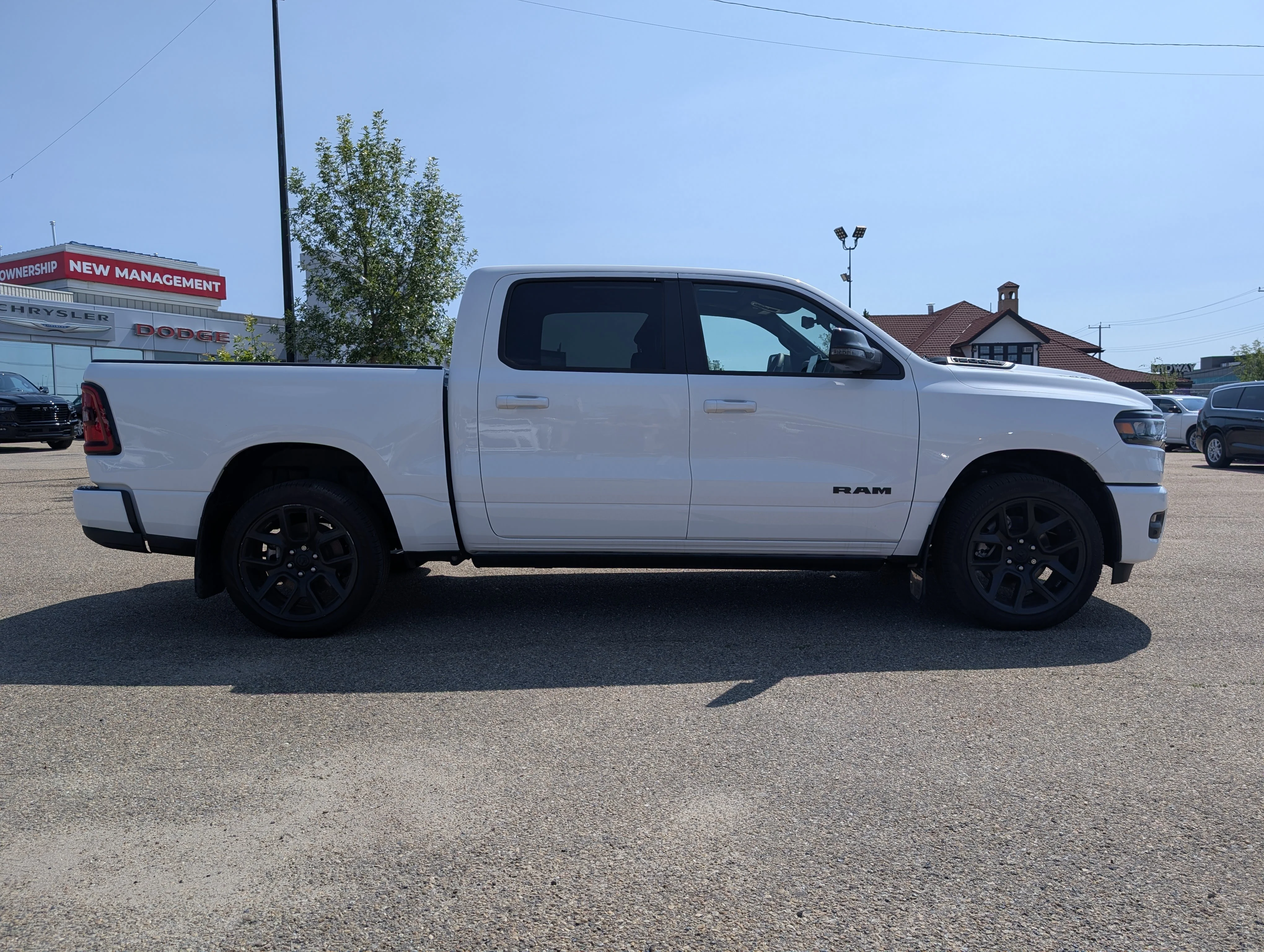 New 2025 Bright White Ram Sport image 8