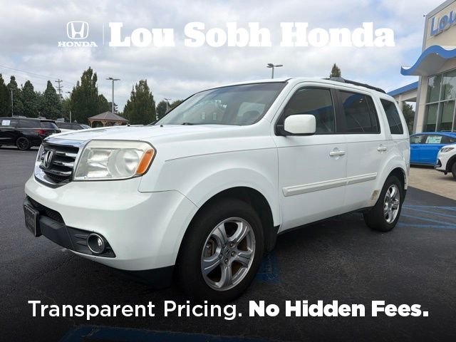 Used 2012 Taffeta White Honda EX-L image 1