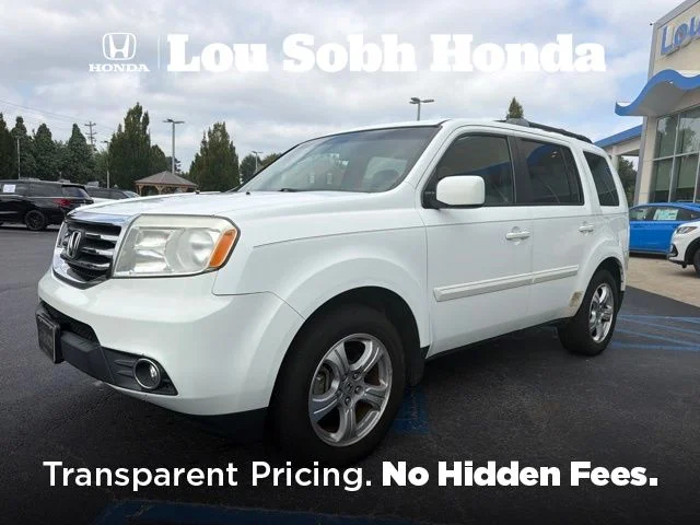 Used 2012 Taffeta White Honda EX-L image 1