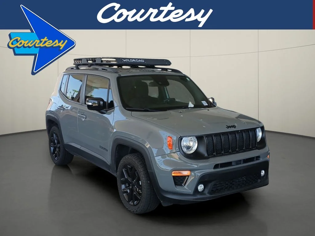 Used 2022 Gray Jeep Altitude image 1