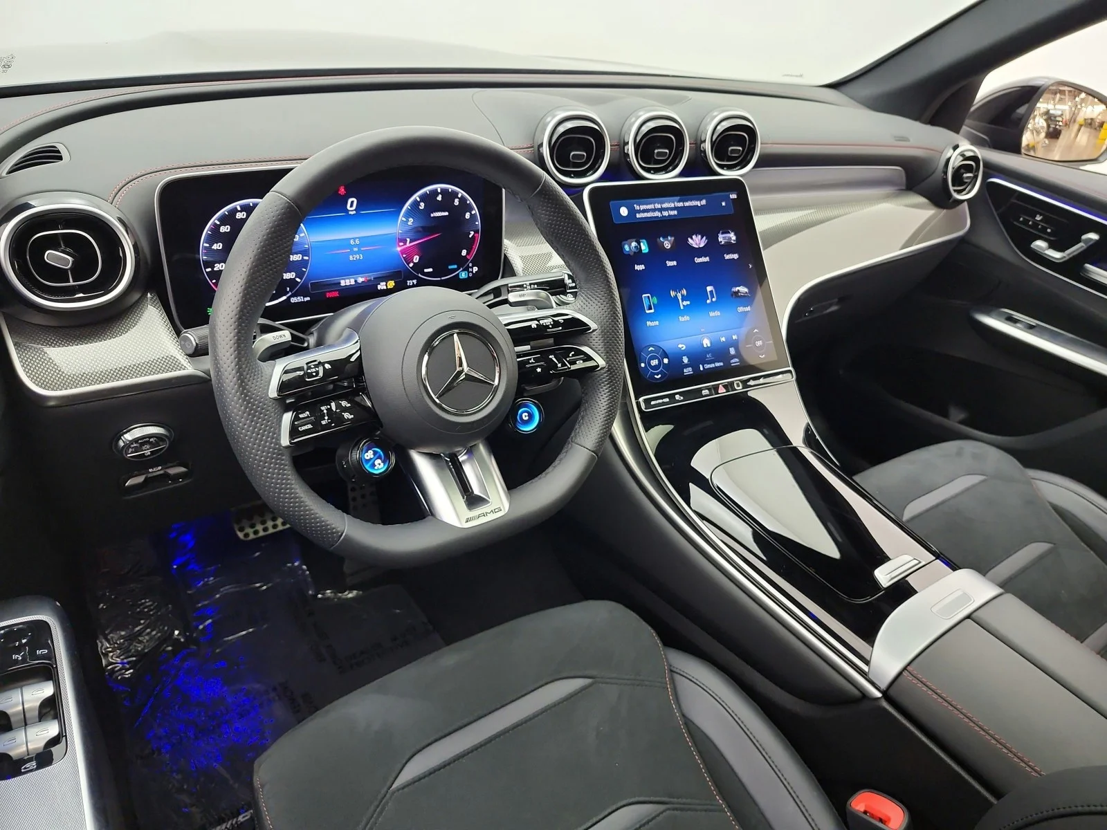 Used 2024 Black Mercedes-Benz AMG® GLC 43 4MATIC SUV image 13