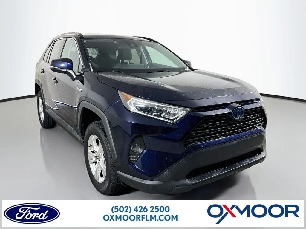 Used 2021 Blue Print Toyota Hybrid XLE image 1