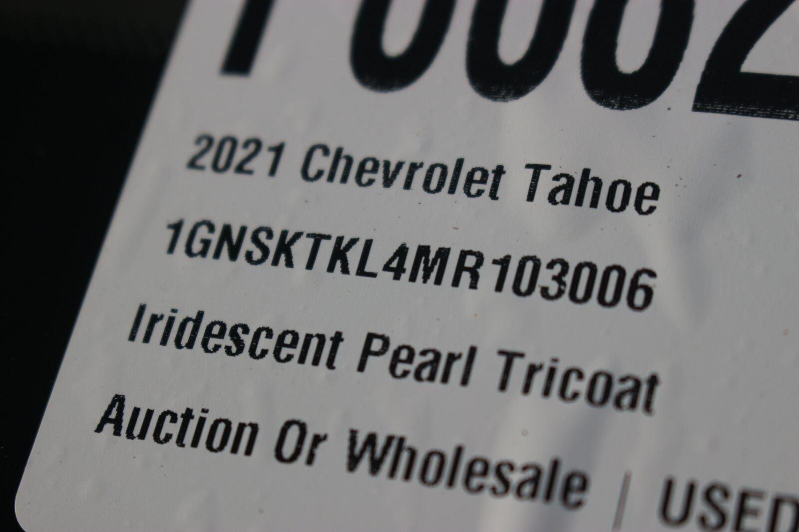 Used 2021 IRIDESCENT PEARL TRICOAT Chevrolet High Country image 46