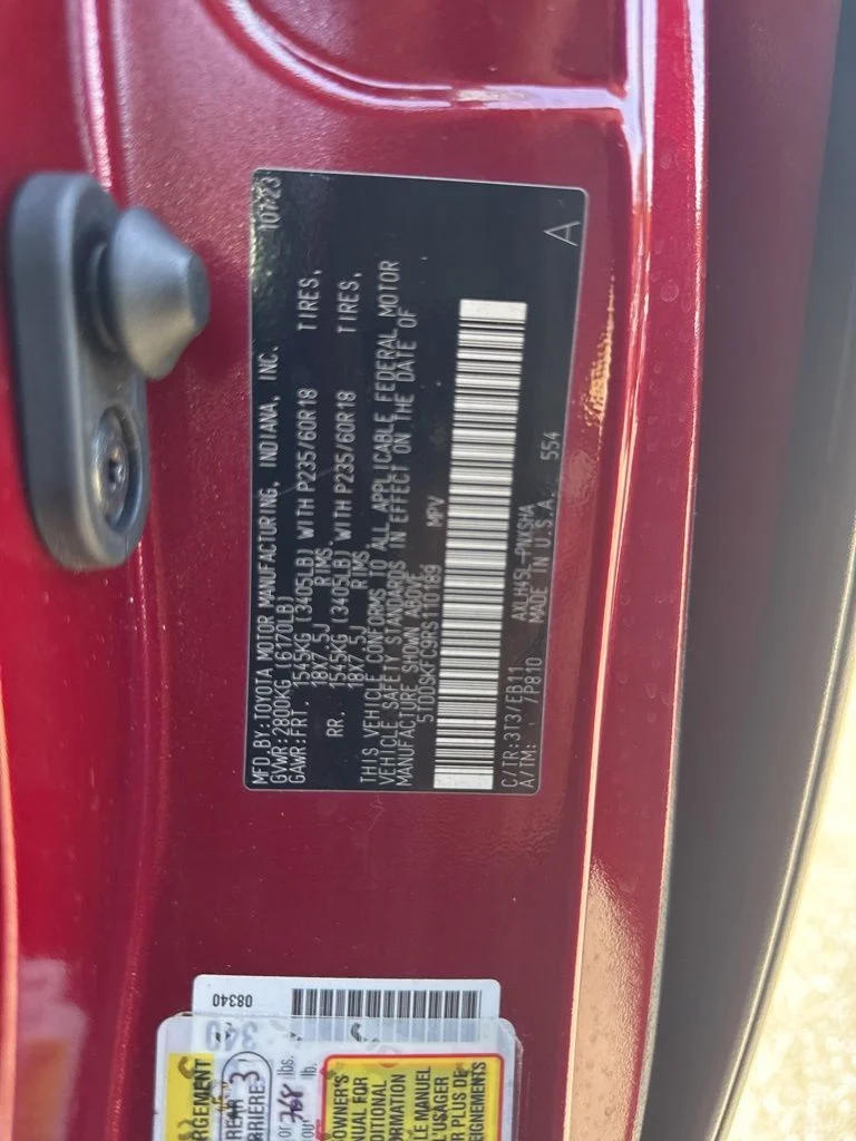 Used 2024 Red Toyota XSE image 14