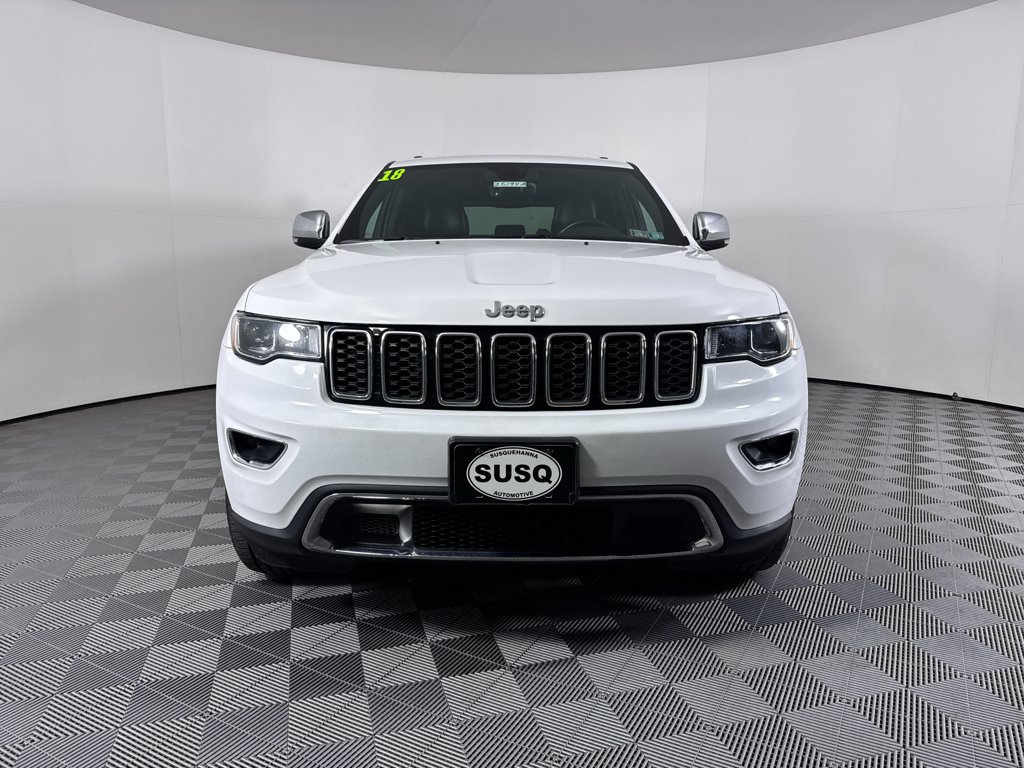 Used 2018 Jeep Grand Cherokee Limited with VIN 1C4RJFBG6JC215304 for sale in Wrightsville, PA