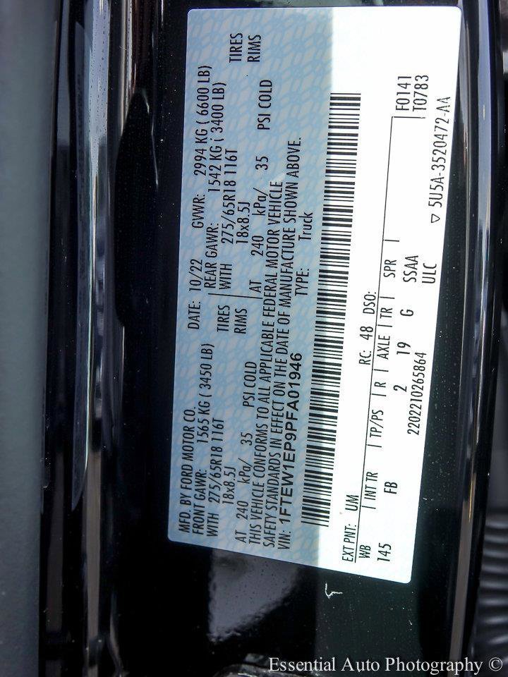 Used 2023 Agate Black Metallic Ford XLT image 26
