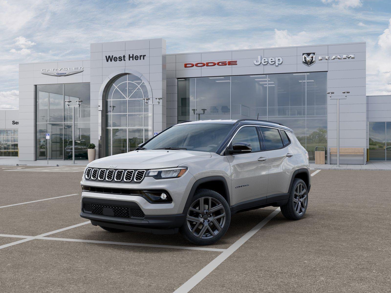 New 2026 Silver Zynith Metallic Clear-Coat Exterior Paint Jeep Limited image 1