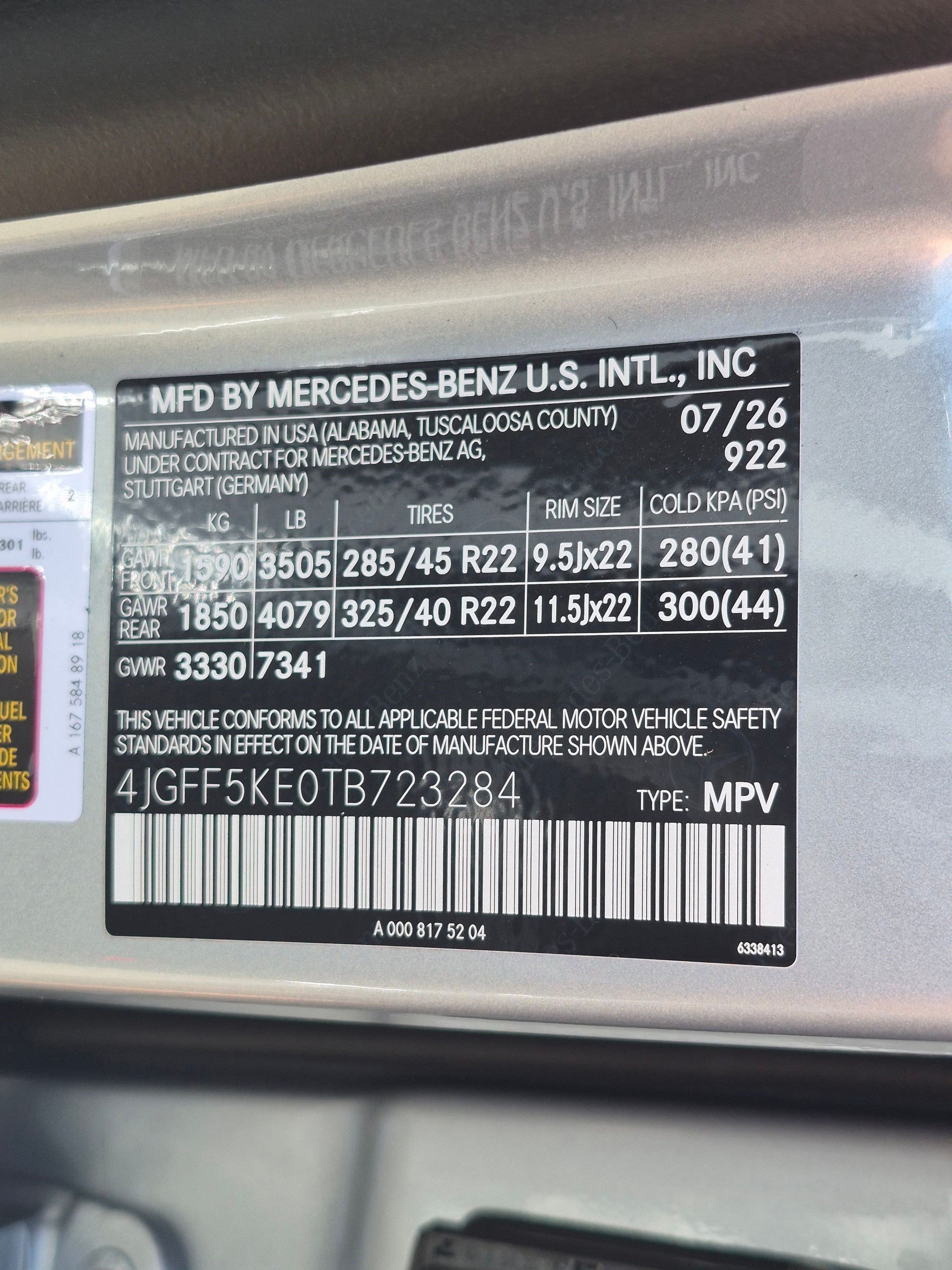 New 2026 Cirrus Silver Metallic Mercedes-Benz GLS 450 image 26