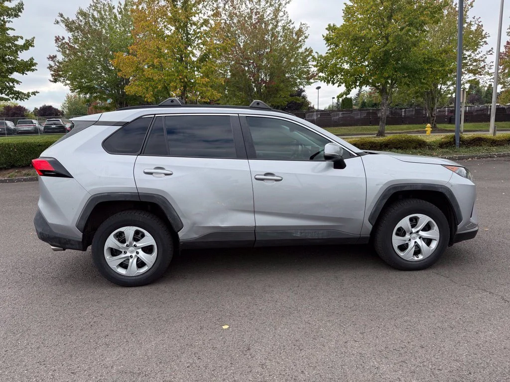 Used 2019 Silver Sky Metallic Toyota LE image 8