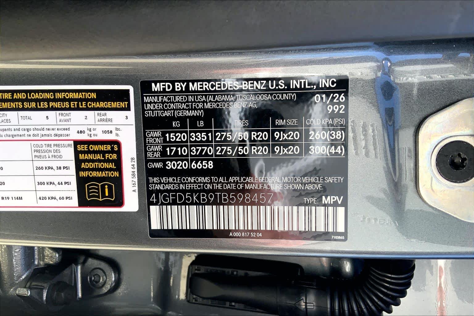 New 2026 Selenite Grey Metallic Mercedes-Benz GLE 450 image 18
