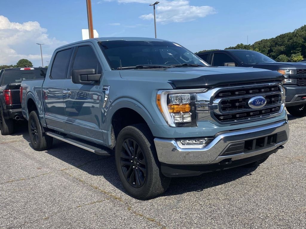 Used 2023 Blue Ford XLT image 1