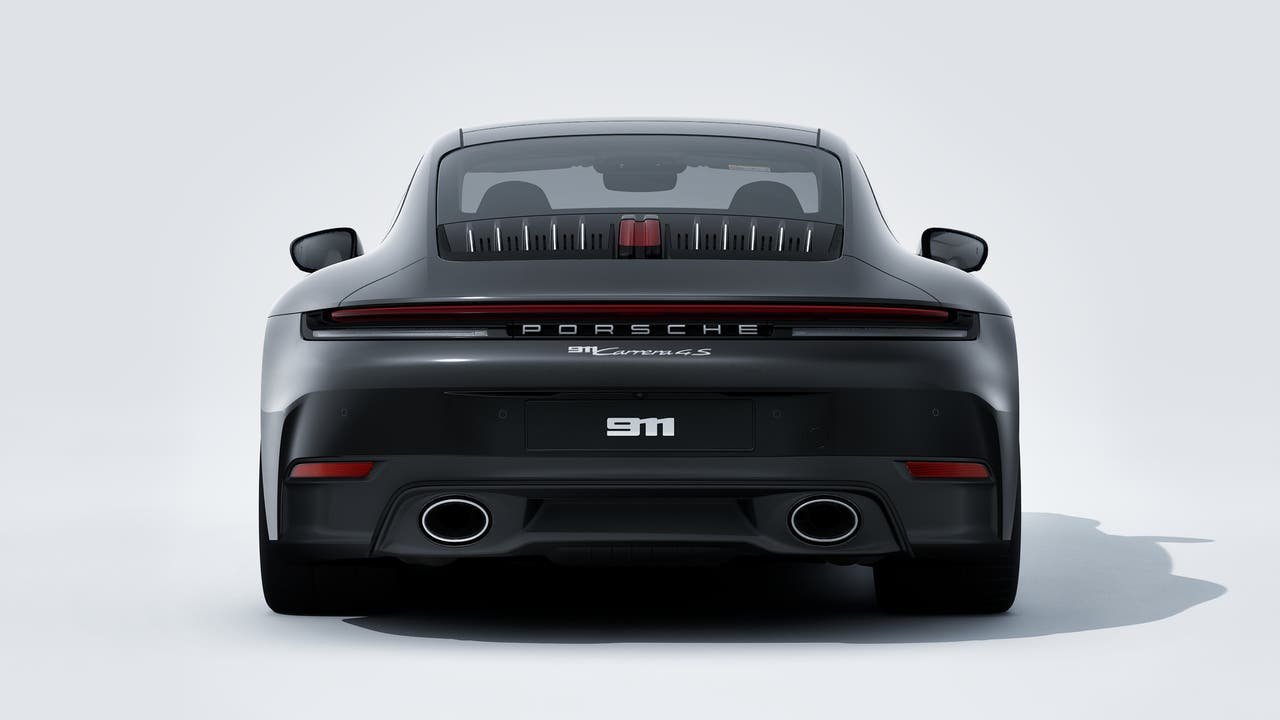 New 2026 Jet Black Metallic Porsche Carrera 4S image 7