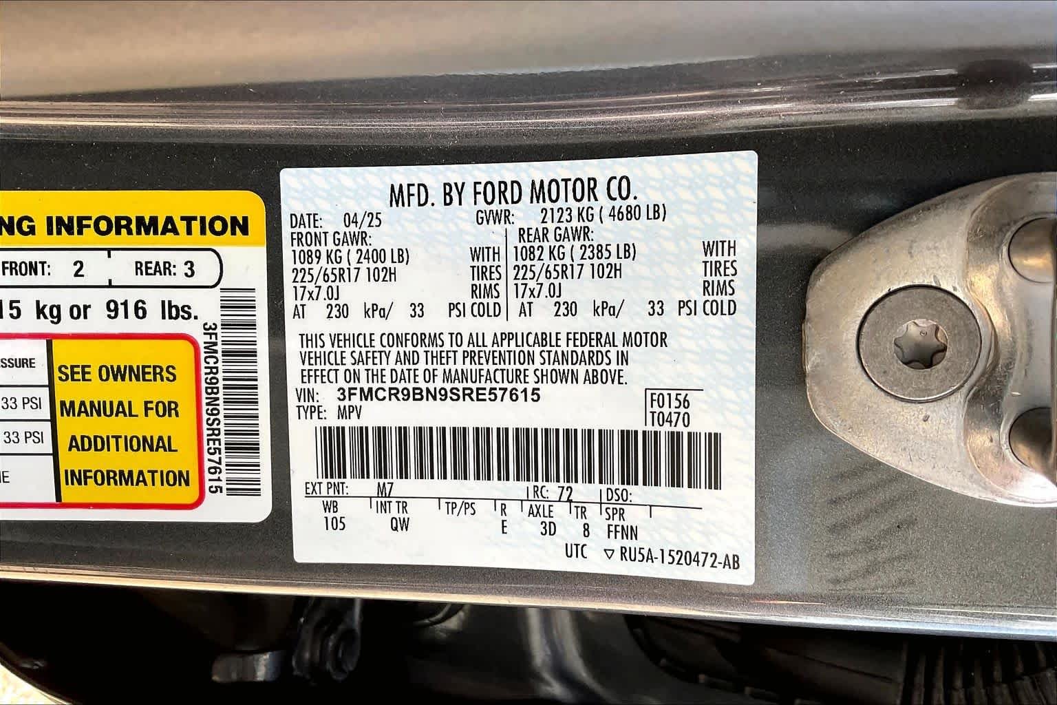Used 2025 Gray Ford Big Bend image 33