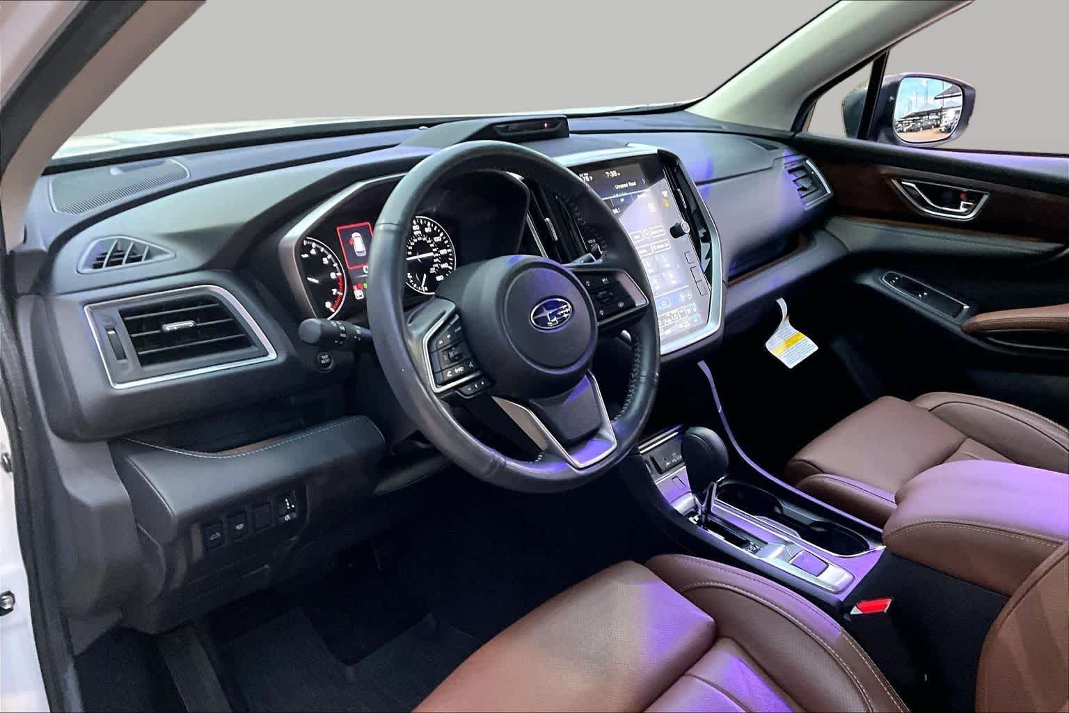 Used 2024 Crystal White Pearl Subaru Touring image 17