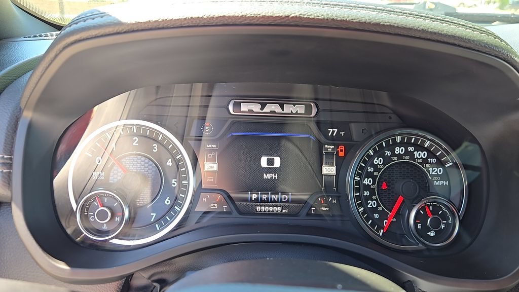 Used 2024 Bright White Clearcoat Ram Laramie image 14