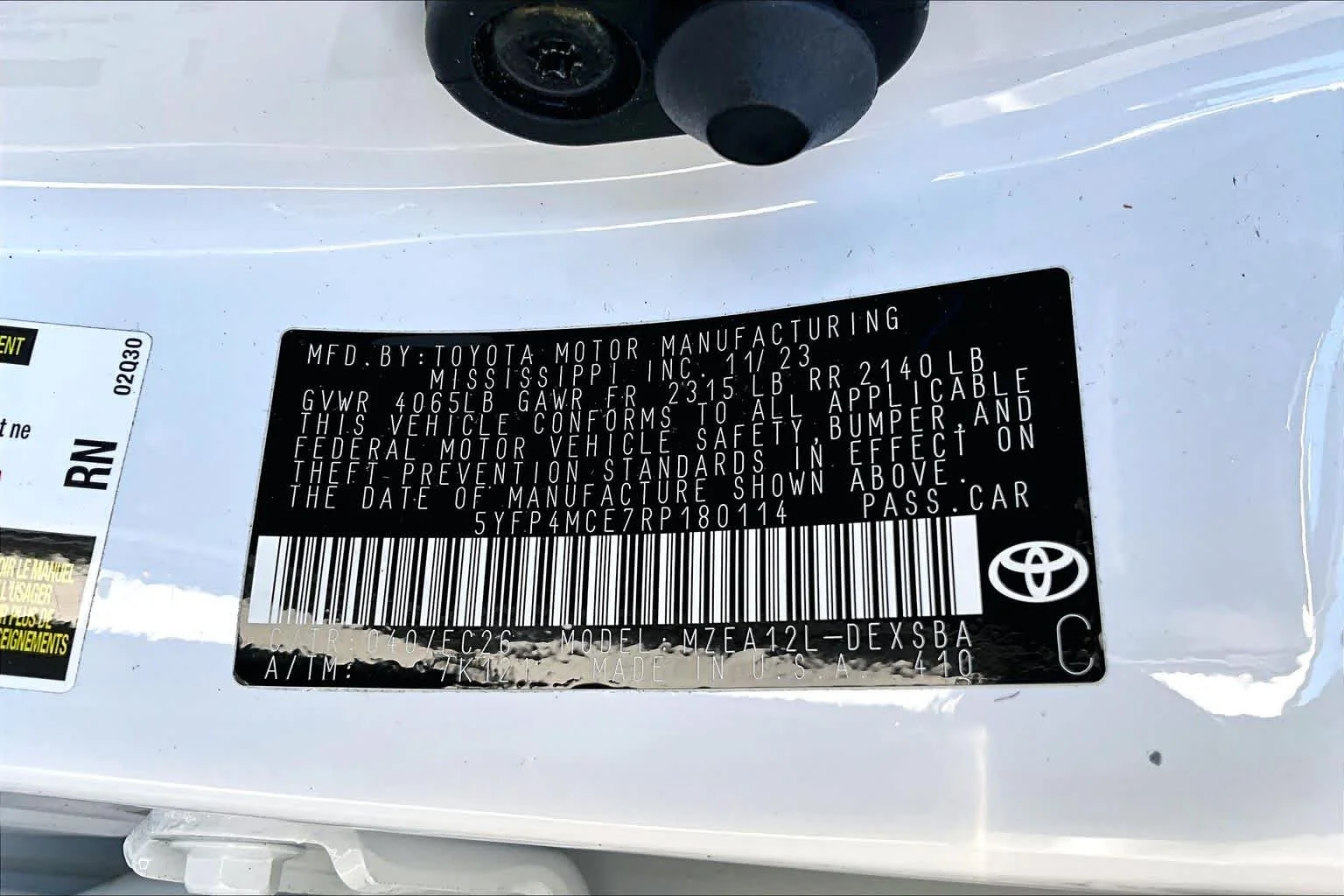 Certified Used 2024 Ice Cap Toyota SE image 34