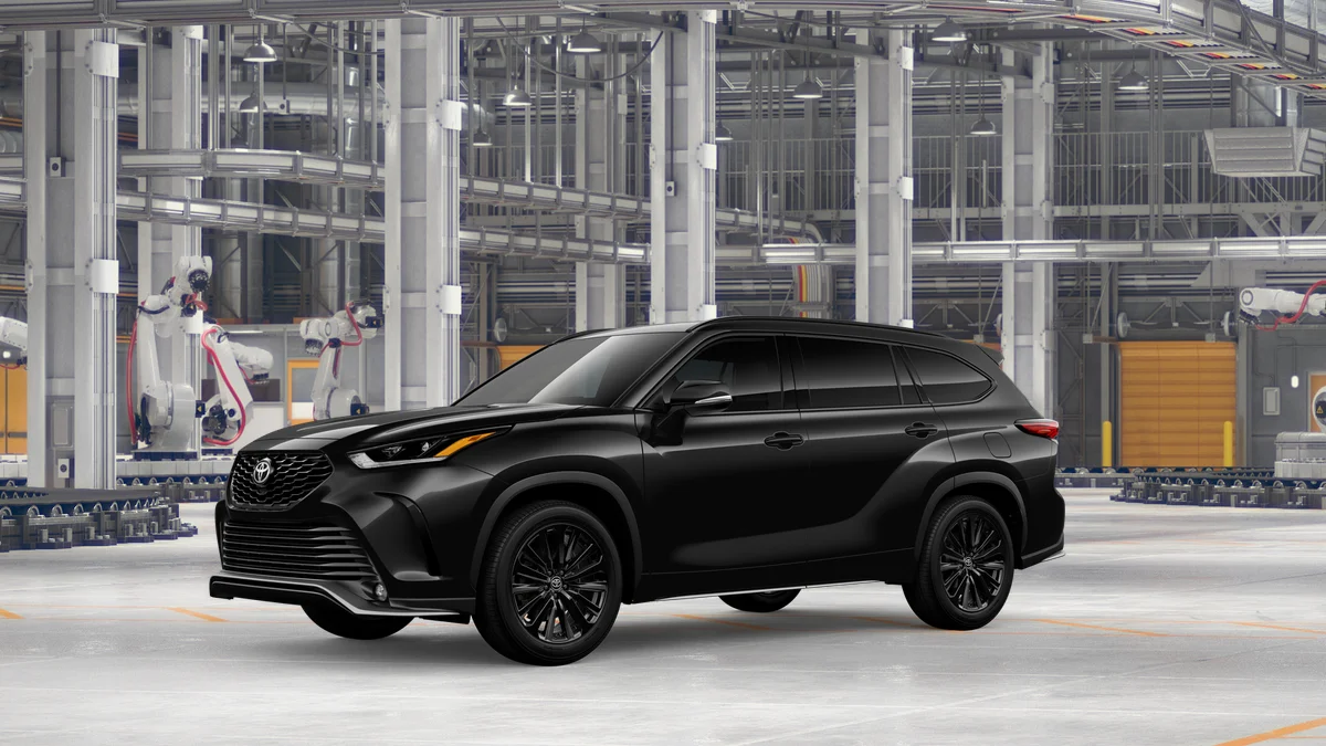 New 2026 Midnight Black Metallic Toyota XSE image 2