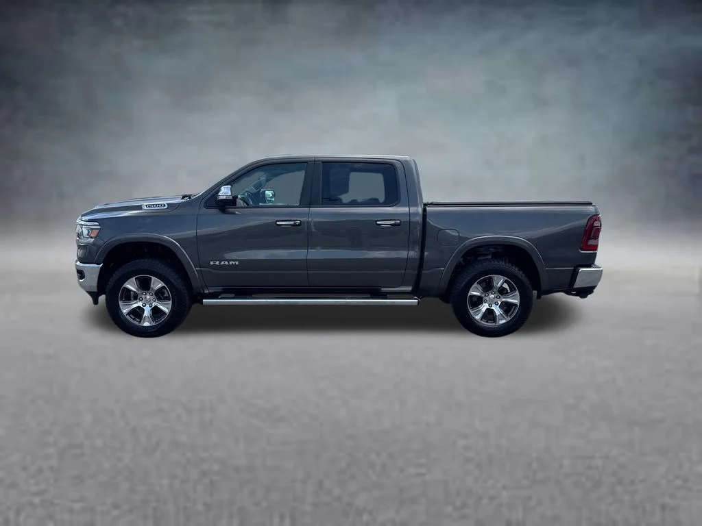 Used 2022 Granite Crystal Clearcoat Metallic Ram Laramie image 1
