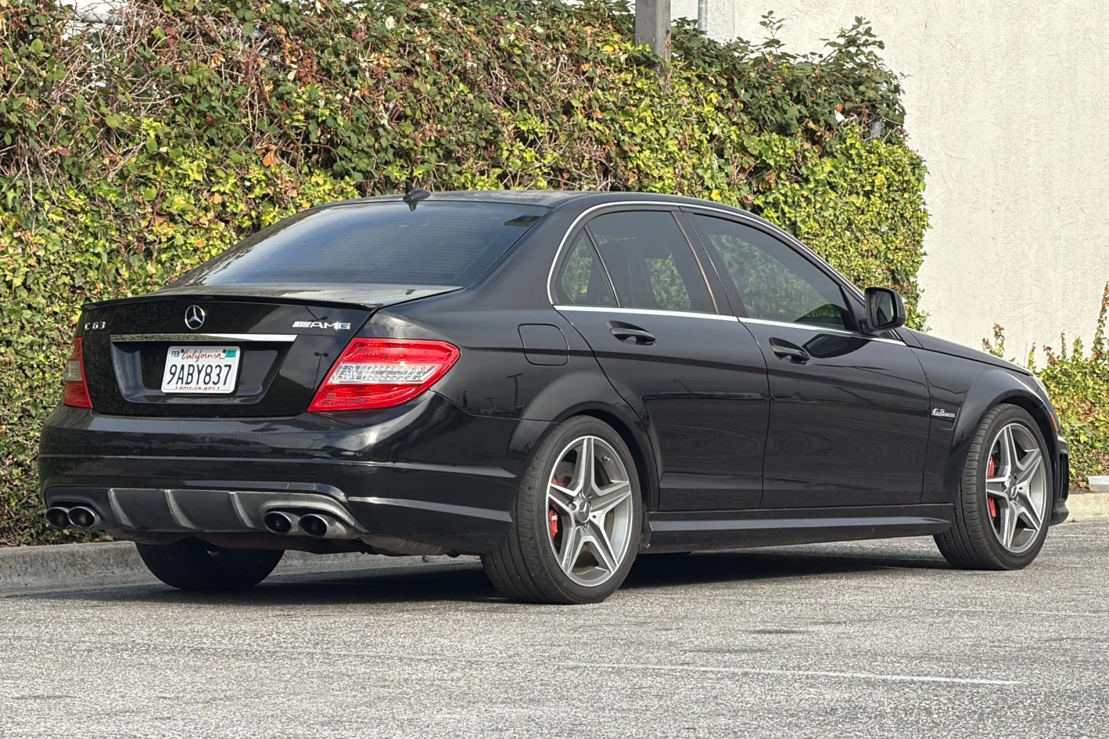 Used 2009 Black Mercedes-Benz C 63 AMG® image 4
