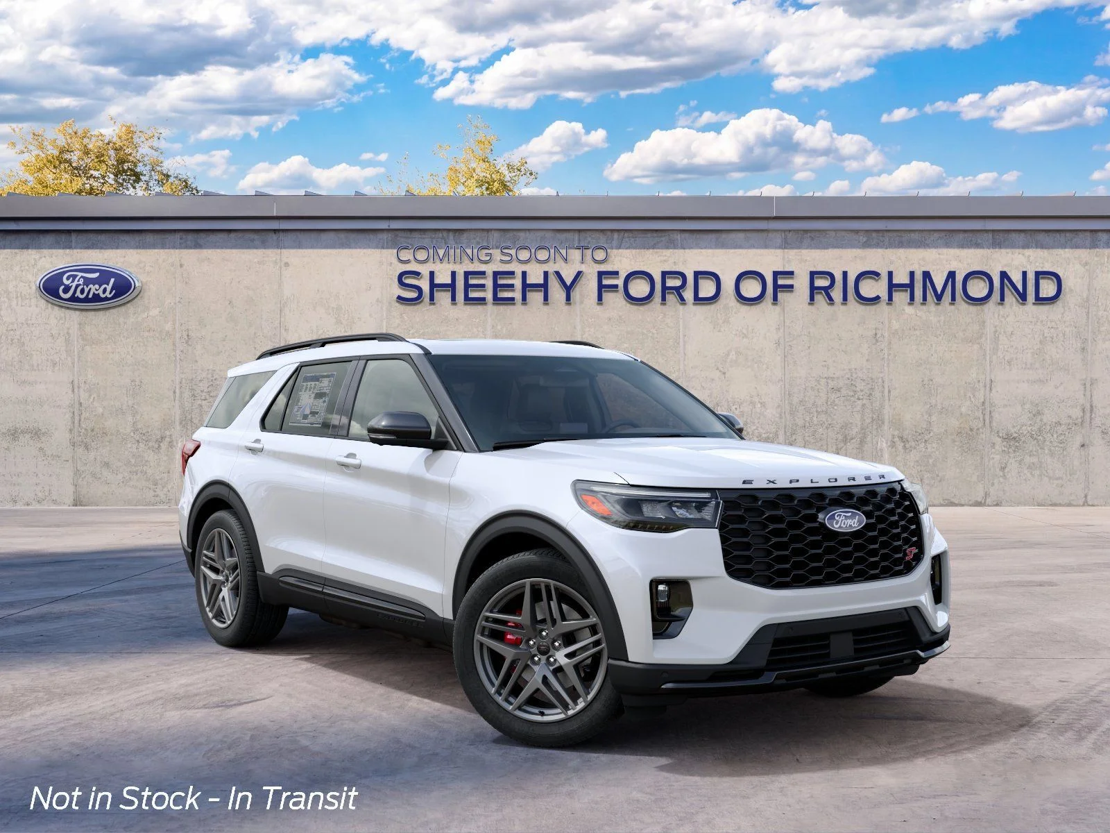 New 2027 Star White Metallic Tri-Coat Ford ST image 1