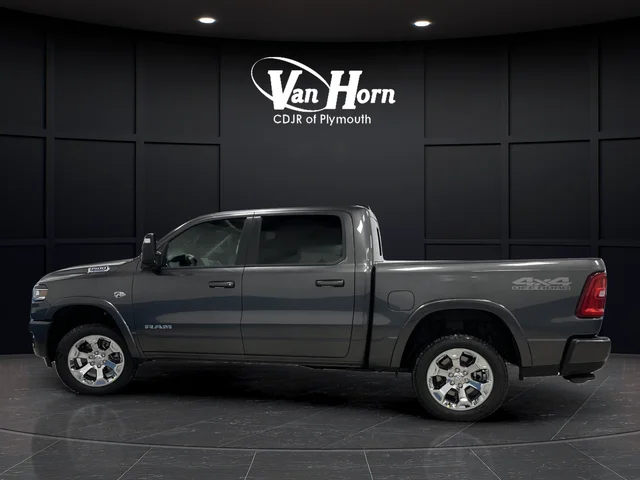 New 2026 Granite Crystal Metallic Clear-Coat Exterior Paint RAM Big Horn/Lone Star image 12