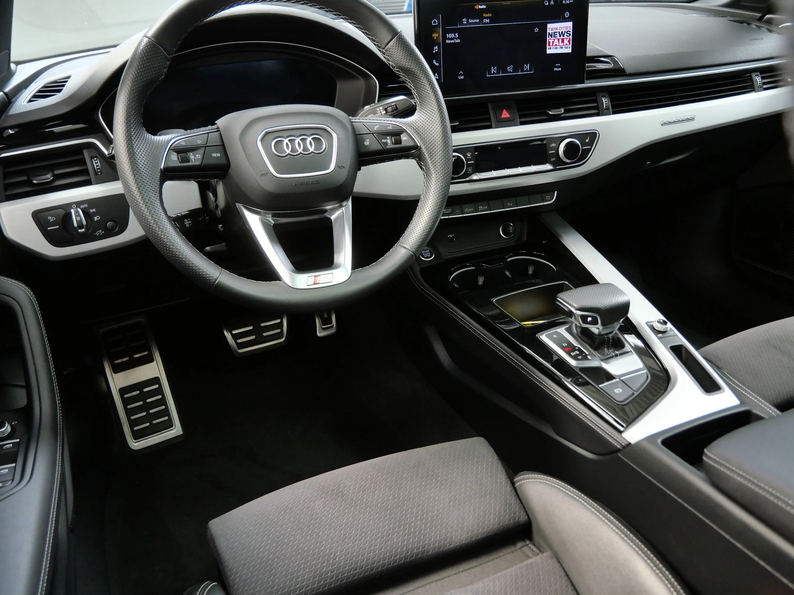 Used 2023 Audi A4 Premium Plus with VIN WAUEAAF41PA015207 for sale in Minnetonka, Minnesota