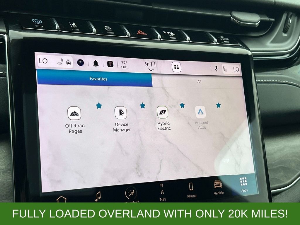Used 2023 Black Jeep Overland 4xe image 36