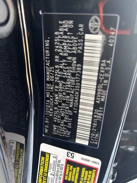 Used 2025 Black Toyota XSE image 14